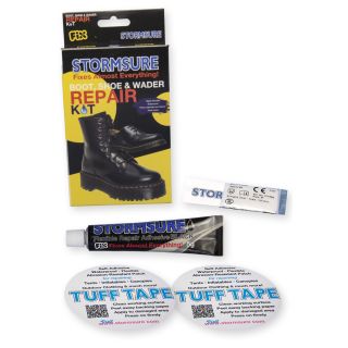 Black Boot Shoe & Wader Repair Kit