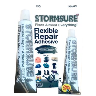 Stormsure Flexible Repair Adhesive 15g Khaki